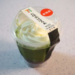 セブンイレブンの「お抹茶ばばろあ」を食べてみた