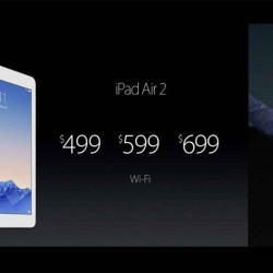 iPad Air 2はメモリ2GB、トリプルコアのA8Xチップを搭載の模様