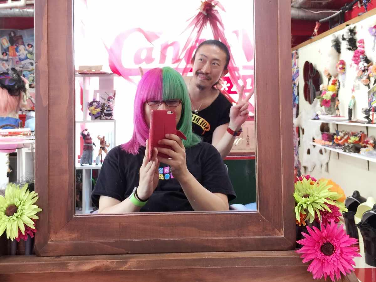【派手髪】名古屋・大須の美容院「Candy Velvet（キャンディベルベット）」に行ってきた！