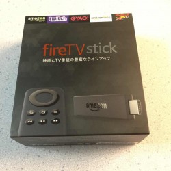 【レビュー】Fire TV Stickを買ってみた