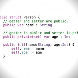 【Swift】プロパティのsetとgetには異なるアクセス修飾子を指定できる