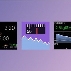 Apple Watch対応の体重管理・ダイエットアプリ「体重ウォッチ」をリリースしました