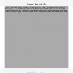 iOS 9以降で使えるReadable Content Guideを試してみた