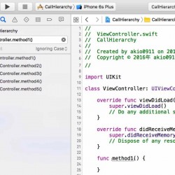 【Xcode 7】メソッドがどこから呼びだされているかを調べる方法