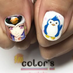 【痛ネイル】秋葉原の痛ネイルサロンでピングドラムネイルしてもらった！