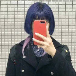 【派手髪】2.5Dカラーを提案しているヴィレ（Wille）で青＆ピンクに染めてもらった！