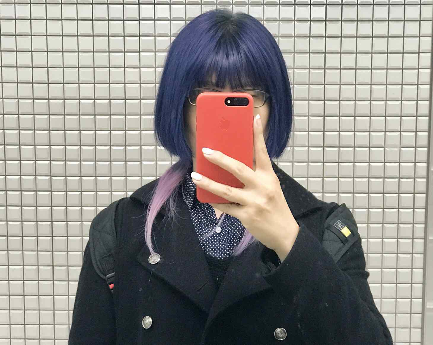 【派手髪】2.5Dカラーを提案しているヴィレ（Wille）で青＆ピンクに染めてもらった！